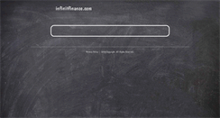 Desktop Screenshot of infinitfinance.com