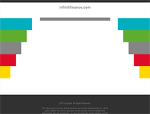 Tablet Screenshot of infinitfinance.com